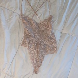 NEVER WORN lace bodysuits lingerie